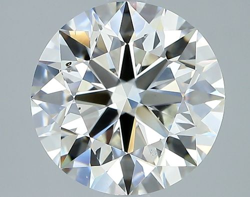 2.68ct I SI1 Rare Carat Ideal Cut Round Diamond