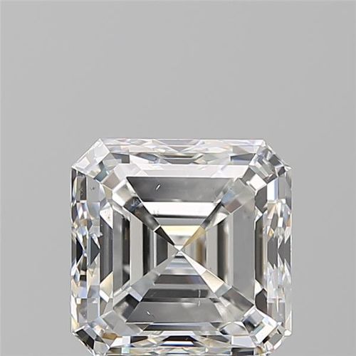 2.02ct F SI1 Very Good Cut Asscher Diamond