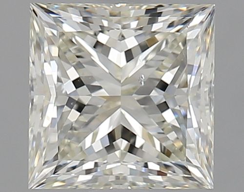 2.00ct K SI2 Rare Carat Ideal Cut Princess Diamond