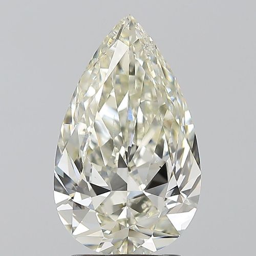 2.51ct K SI2 Excellent Cut Pear Diamond