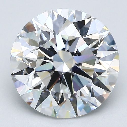 3.70 Carat Round Natural Diamond