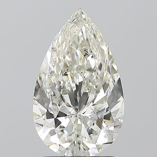 2.03ct J SI2 Rare Carat Ideal Cut Pear Diamond