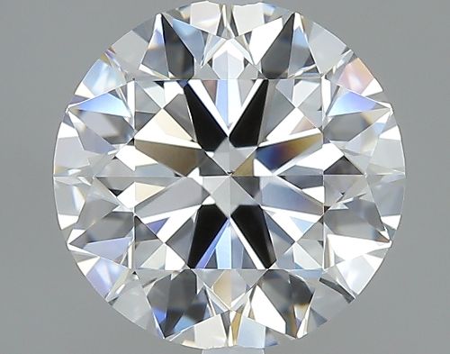 2.51ct E VS2 Rare Carat Ideal Cut Round Diamond