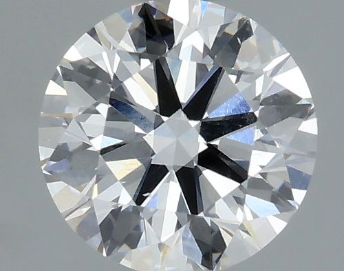 0.74ct D SI1 Rare Carat Ideal Cut Round Diamond