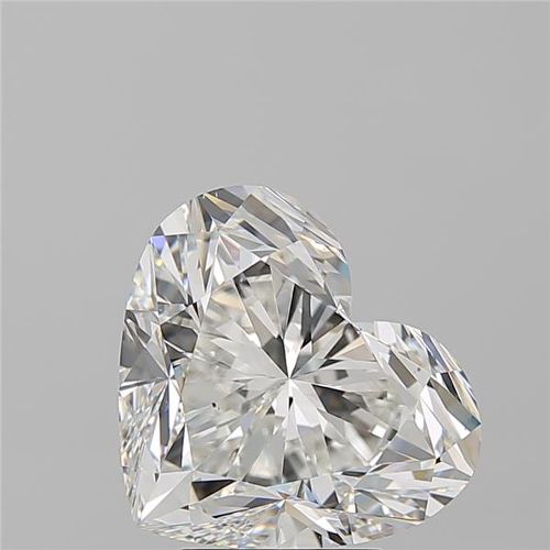 5.02ct H VS2 Rare Carat Ideal Cut Heart Diamond