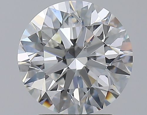 2.60ct F VS2 Excellent Cut Round Diamond