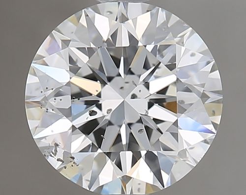 1.71ct F SI2 Rare Carat Ideal Cut Round Diamond