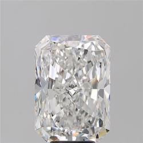 7.26ct G SI1 Rare Carat Ideal Cut Radiant Diamond