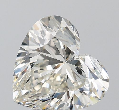 3.01ct K VS2 Rare Carat Ideal Cut Heart Diamond