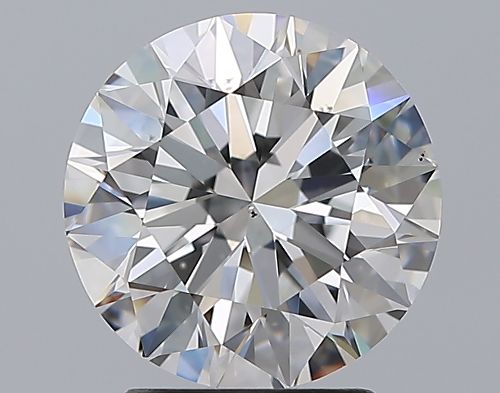 2.81ct F VS2 Excellent Cut Round Diamond