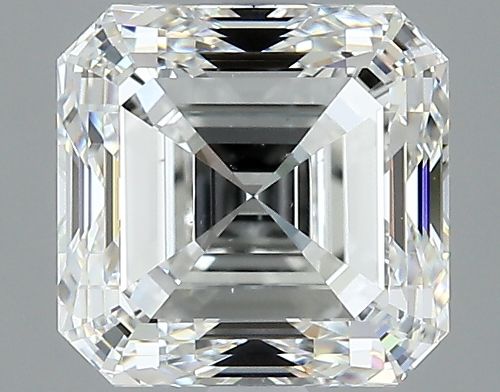 3.00ct G SI1 Rare Carat Ideal Cut Asscher Diamond