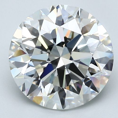 4.50ct H VVS1 Rare Carat Ideal Cut Round Diamond