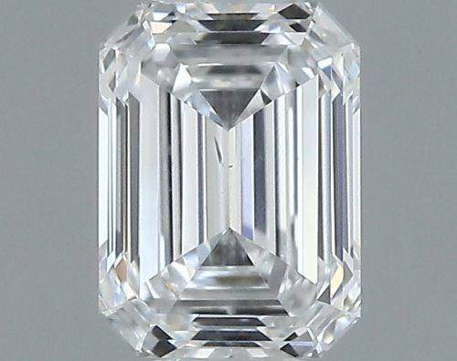 0.30ct D SI1 Rare Carat Ideal Cut Emerald Diamond