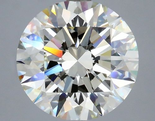 4.01ct K VVS1 Rare Carat Ideal Cut Round Diamond