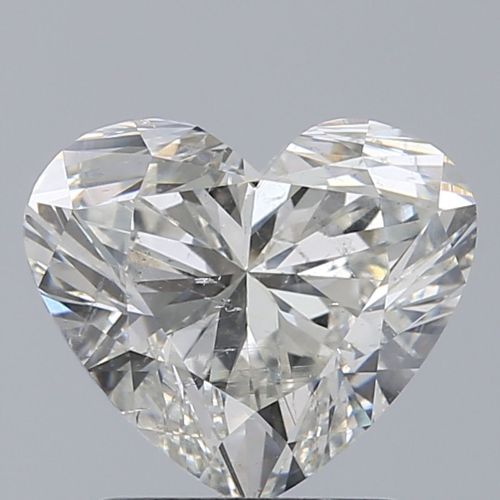 1.71ct J SI2 Rare Carat Ideal Cut Heart Diamond