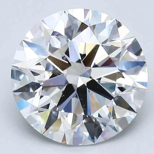 4.04ct I SI1 Excellent Cut Round Diamond