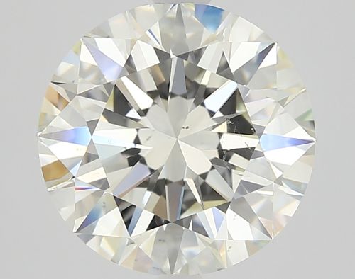 2.51ct K SI1 Rare Carat Ideal Cut Round Diamond