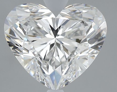 5.03ct E VS2 Rare Carat Ideal Cut Heart Diamond