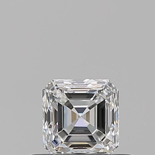 0.50ct F VVS2 Very Good Cut Asscher Diamond