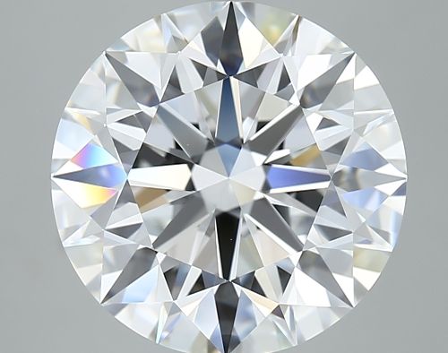 5.01ct D FL Rare Carat Ideal Cut Round Lab Grown Diamond