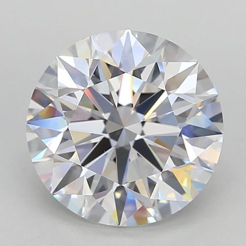 5.01ct D FL Rare Carat Ideal Cut Round Lab Grown Diamond
