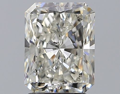 2.15ct J SI2 Rare Carat Ideal Cut Radiant Diamond