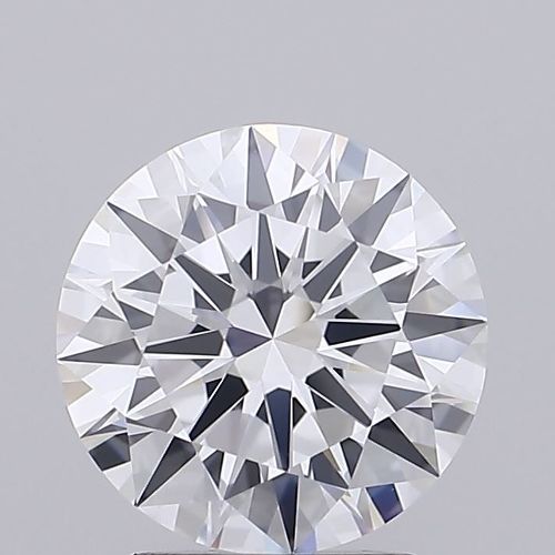 1.99ct D FL Rare Carat Ideal Cut Round Lab Grown Diamond