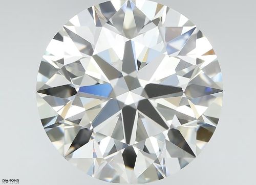 3.34ct J VVS2 Excellent Cut Round Diamond