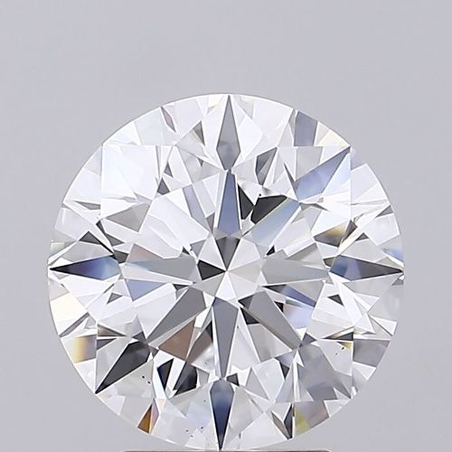 4.02ct D VS2 Rare Carat Ideal Cut Round Diamond