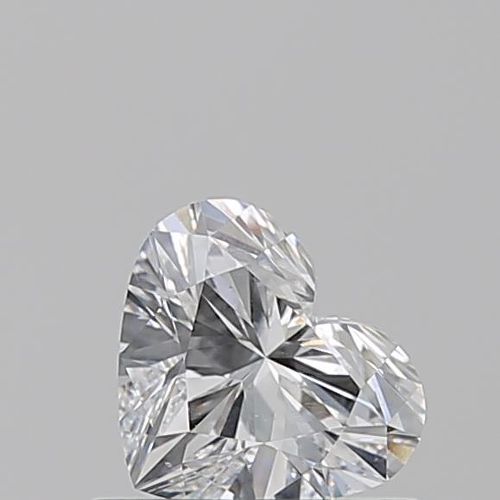 0.62ct D SI1 Rare Carat Ideal Cut Heart Diamond