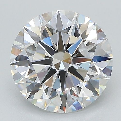 2.51ct D FL Rare Carat Ideal Cut Round Lab Grown Diamond