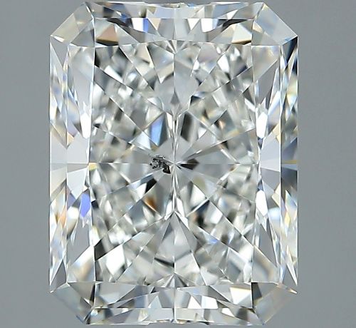 2.30ct H SI1 Rare Carat Ideal Cut Radiant Diamond