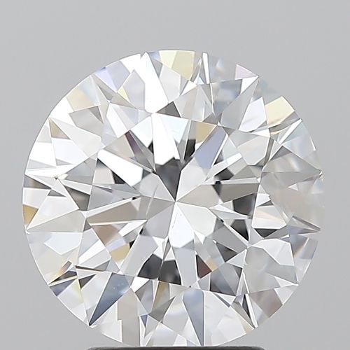 3.06ct D SI1 Rare Carat Ideal Cut Round Diamond
