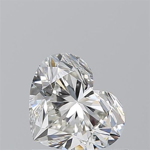 0.91ct I VS2 Rare Carat Ideal Cut Heart Diamond