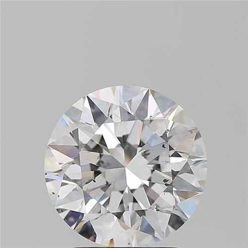 2.80ct D SI2 Rare Carat Ideal Cut Round Diamond