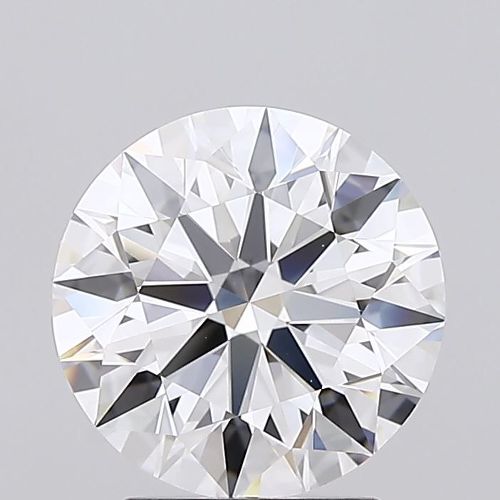 2.41ct D FL Excellent Cut Round Lab Grown Diamond