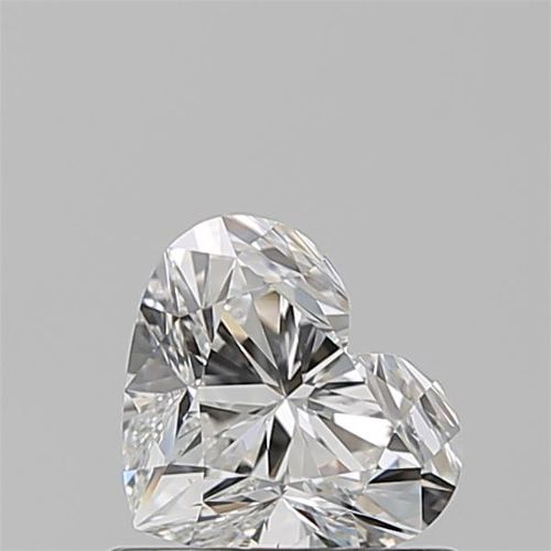 0.70ct F SI1 Rare Carat Ideal Cut Heart Diamond
