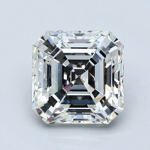 3.01 Carat Asscher Natural Diamond