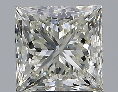 2.50ct K SI1 Rare Carat Ideal Cut Princess Diamond