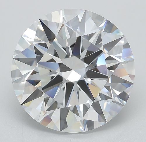 7.18ct E FL Rare Carat Ideal Cut Round Lab Grown Diamond