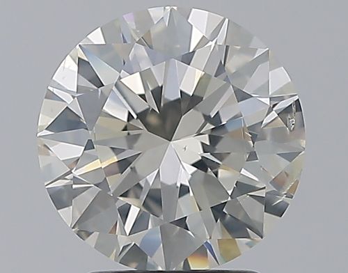 2.50ct K SI2 Rare Carat Ideal Cut Round Diamond