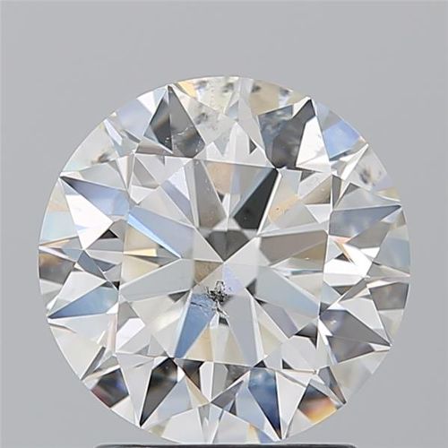 2.27ct J SI2 Rare Carat Ideal Cut Round Diamond