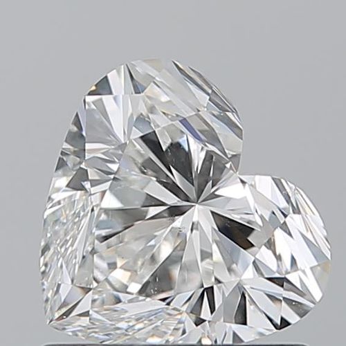 0.93ct G SI1 Rare Carat Ideal Cut Heart Diamond