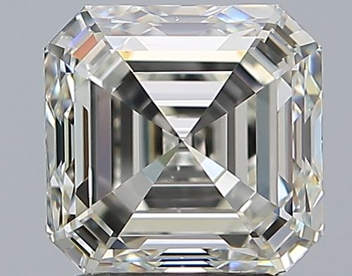 2.51ct K VS2 Very Good Cut Asscher Diamond