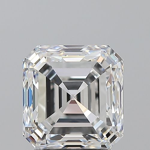 2.70ct F VS1 Very Good Cut Asscher Diamond