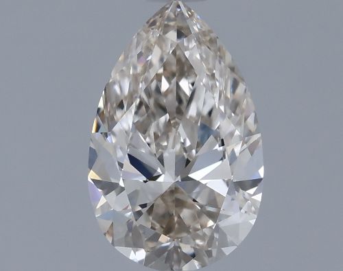 0.90 ct Pear K · Faint Brown natural diamond