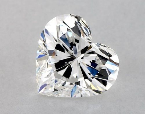 2.24ct E SI2 Rare Carat Ideal Cut Heart Diamond