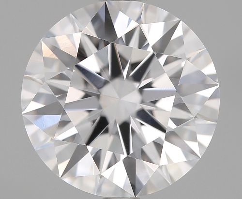 2.12ct D VS2 Rare Carat Ideal Cut Round Diamond