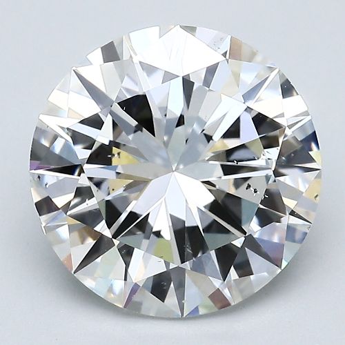 4.01ct G SI1 Very Good Cut Round Diamond