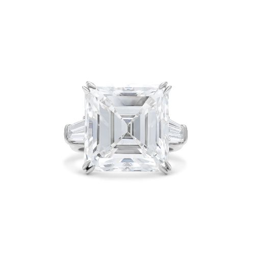 18.01ct H VS2 Very Good Cut Asscher Diamond